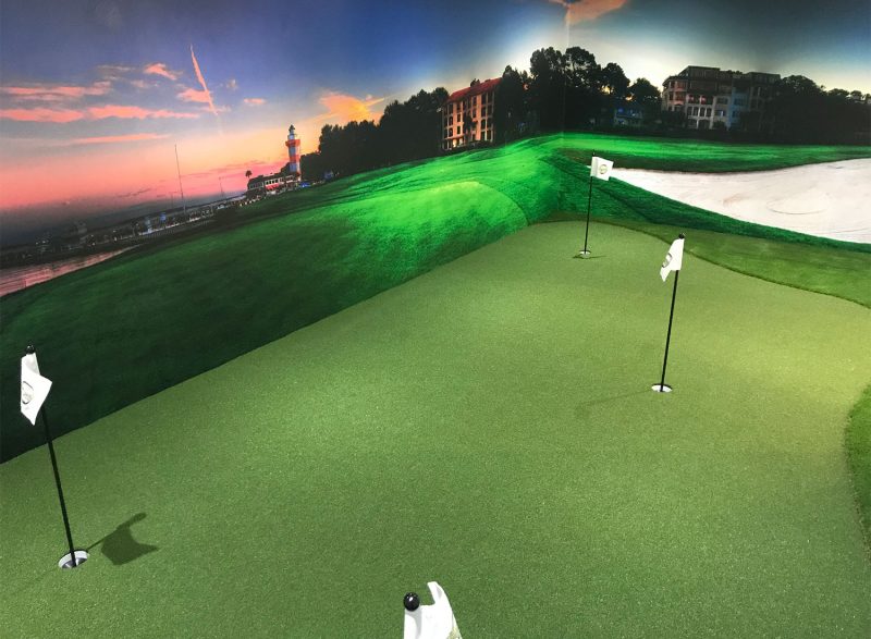 Indoor Golf Simulator in North London A1 Golf Range
